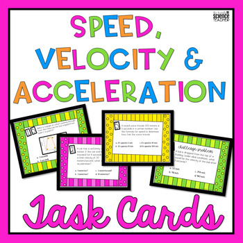 Speed versus Velocity