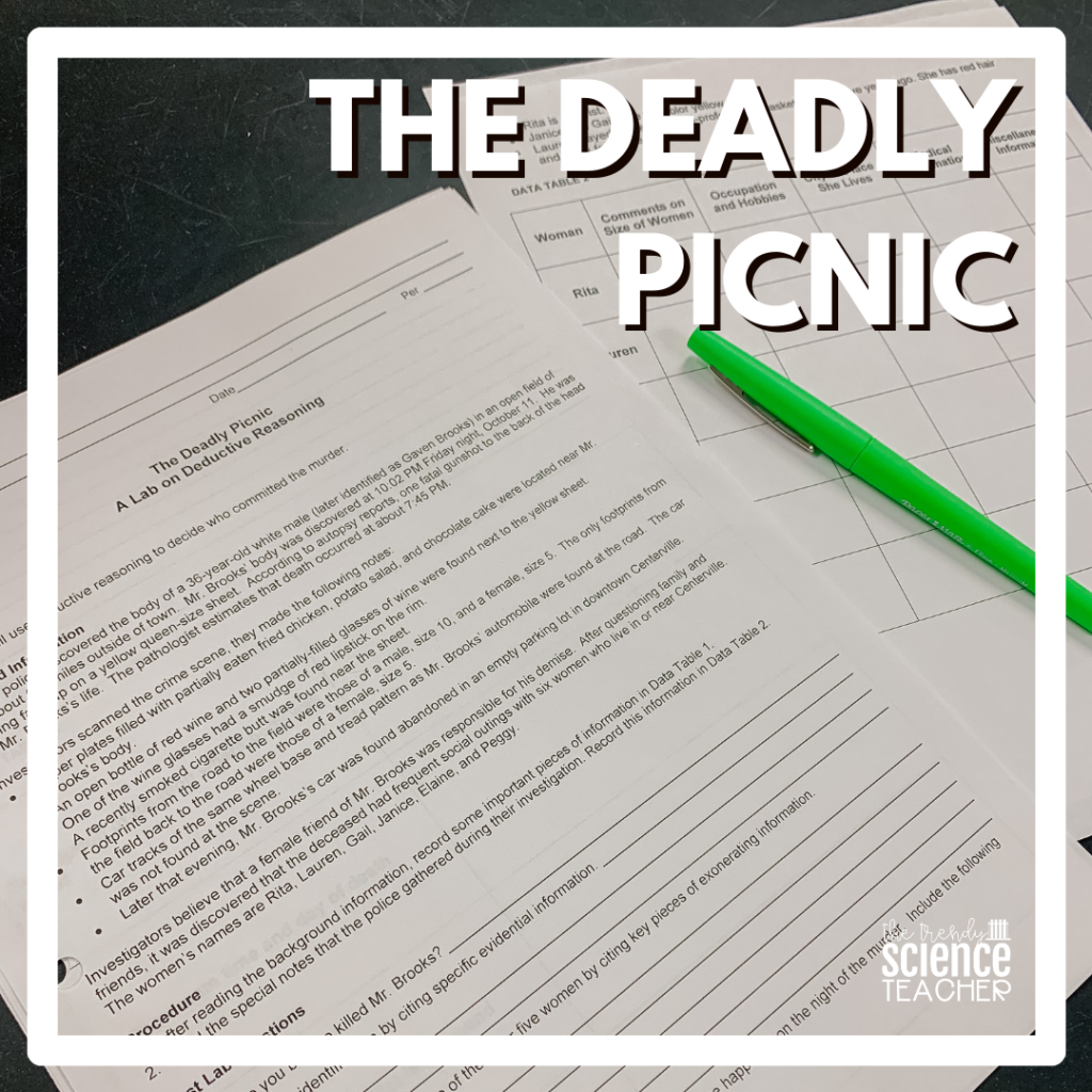 The Deadly Picnic - Deductive Reasoning Lab