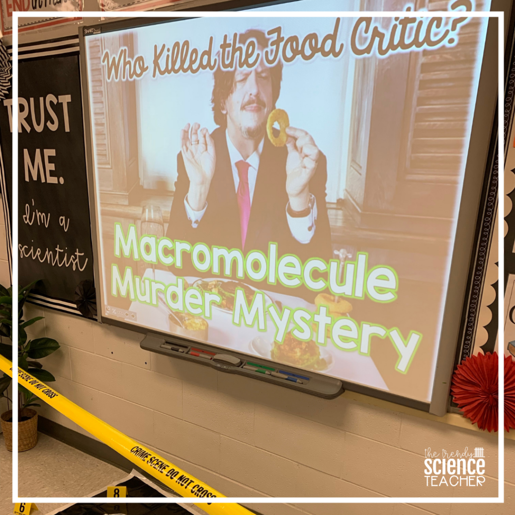 macromolecules murder mystery lab