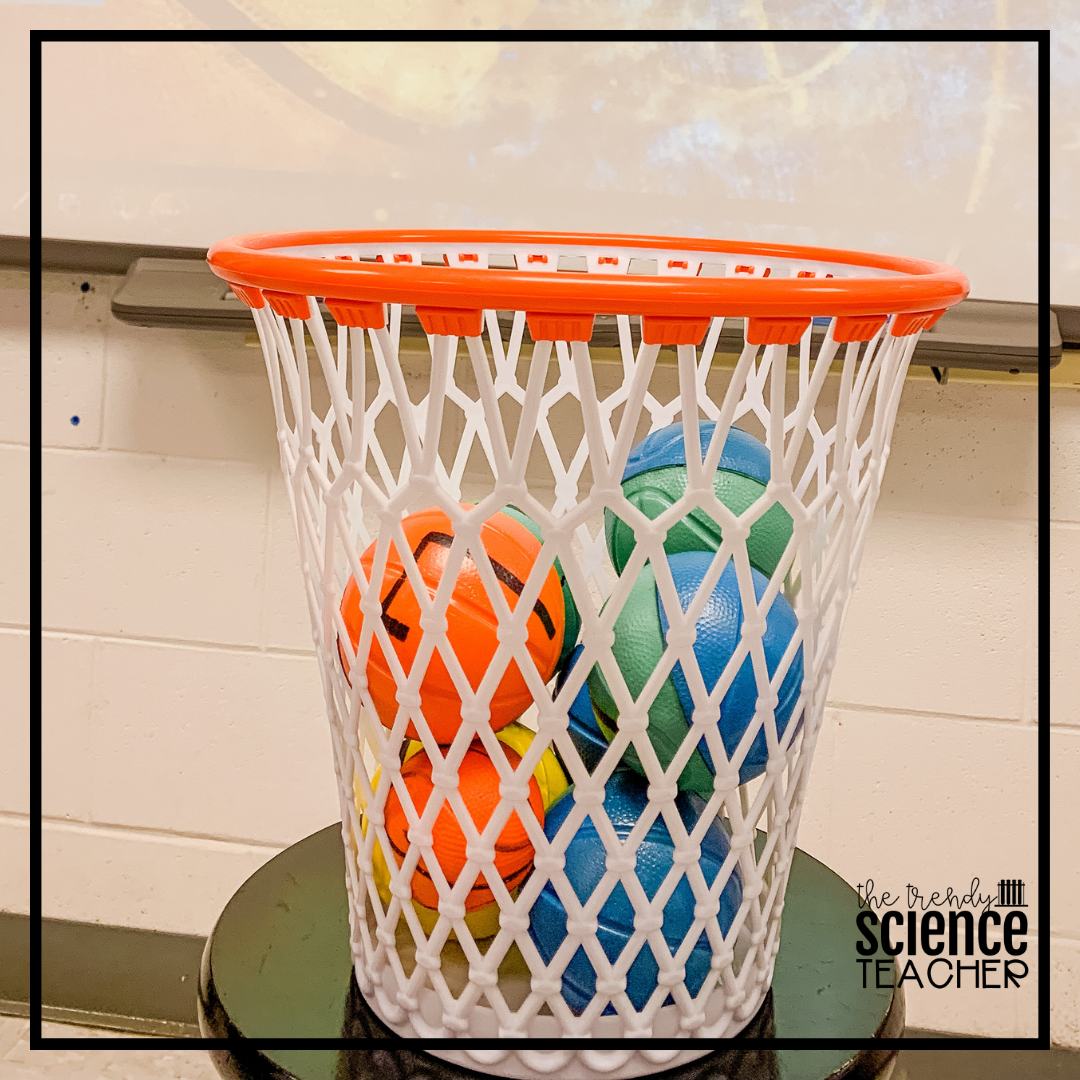 TRASH-ketball Classroom Review Game ⋆ The Trendy Science Teacher