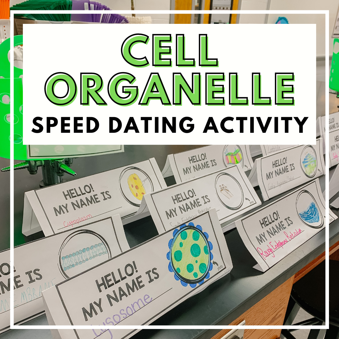 Cell Organelle Speed Dating Activity ⋆ The Trendy Science Teacher