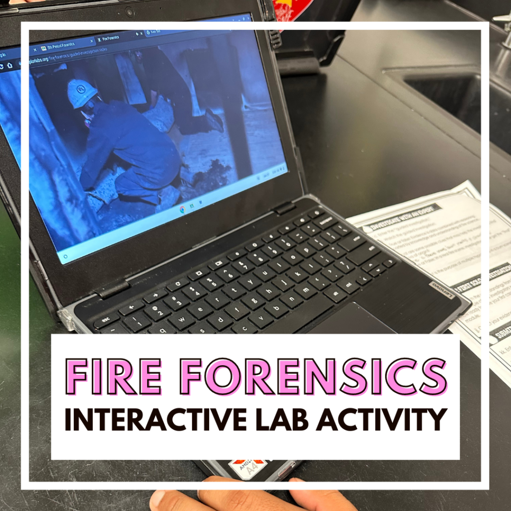 Fire Forensics- an Engaging Arson Lab for Middle and High School Forensics Students