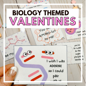 Biology Themed Valentines